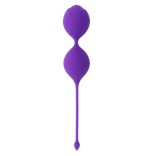 INTENSE Kisha Fit – szilikonos intim Kegel golyó lila