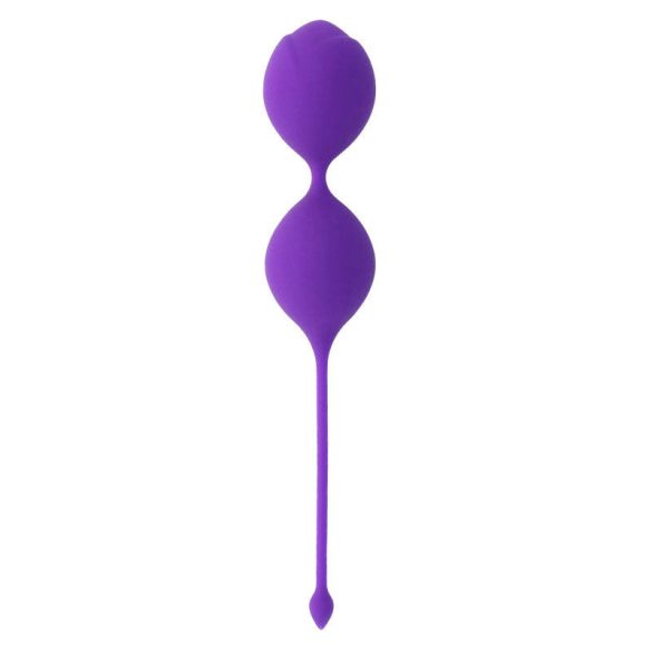 INTENSE Kisha Fit – szilikonos intim Kegel golyó lila