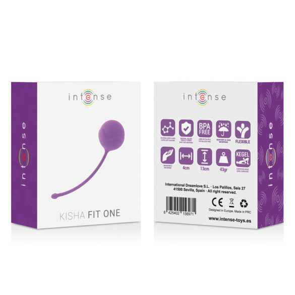 INTENSE Kisha Fit One – szilikon Kegel tojás lila