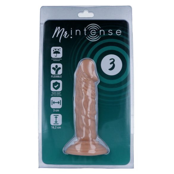 MR INTENSE - 16,2 cm reális pénisz vibrátor