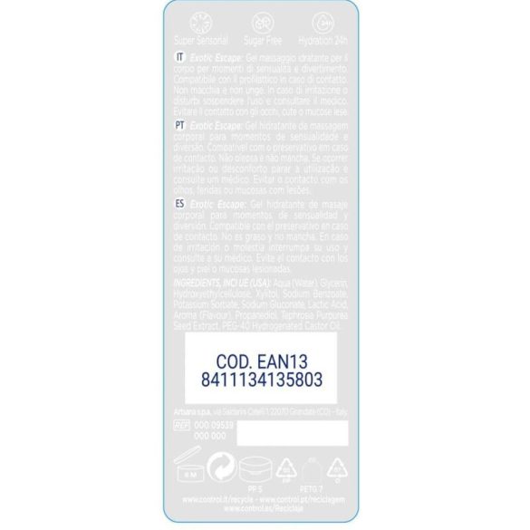 CONTROL – 2 az 1-ben egzotikus masszázs és öröm olaj 200 ml