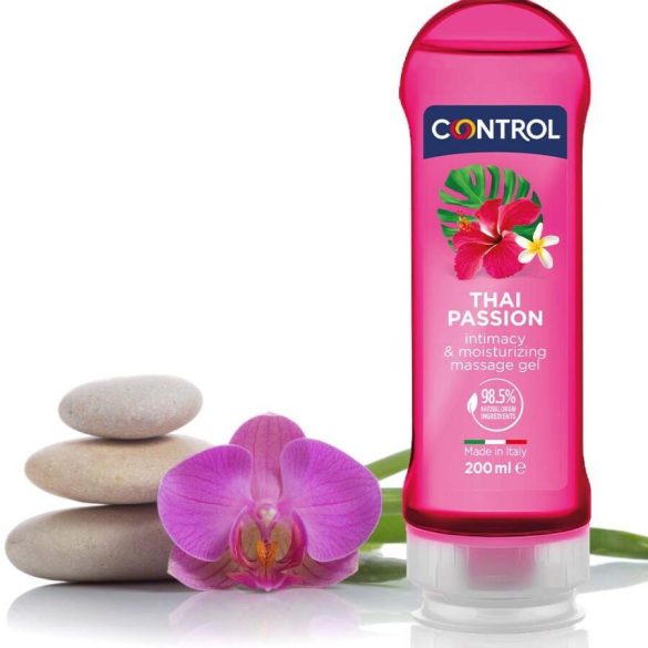 CONTROL – 2 az 1-ben masszázs és élvezet olaj 200 ml
