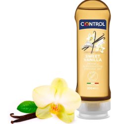 CONTROL - 2 az 1-ben masszázs és kényeztető olaj 200 ml