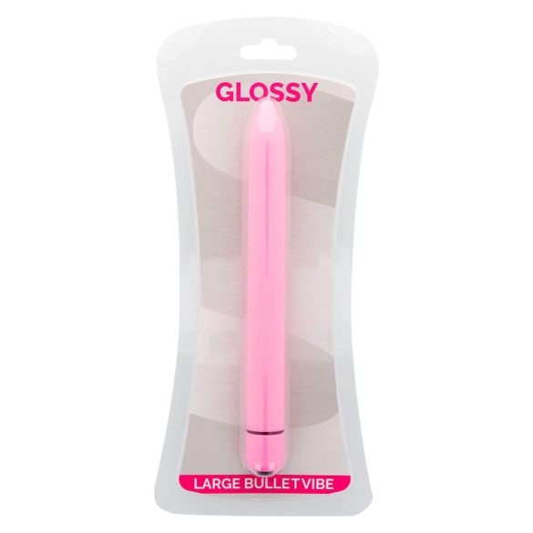 GLOSSY – karcsú, prémium vibrátor rózsaszínben