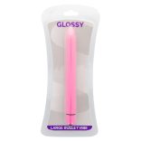 GLOSSY – karcsú vibrátor mély rózsaszínben