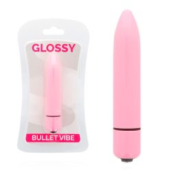 GLOSSY – ultralágy vibrátor rózsaszínben