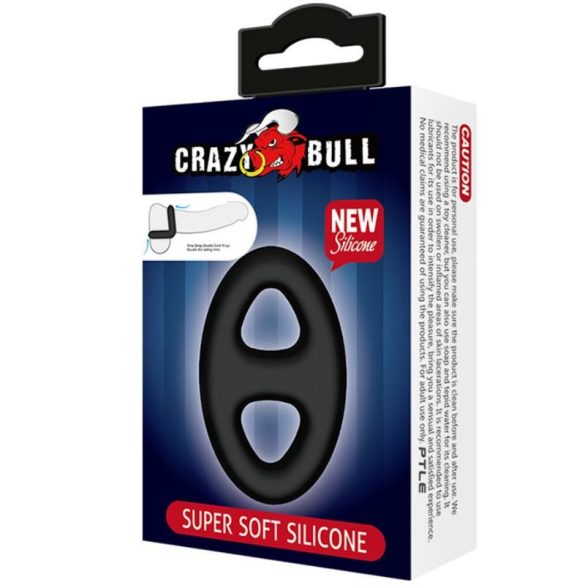 CRAZY BULL – szuper puha duplaszilikon gyűrű