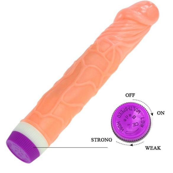 BAILE - reális érzetű vibrátor, 22,5 cm élvezet