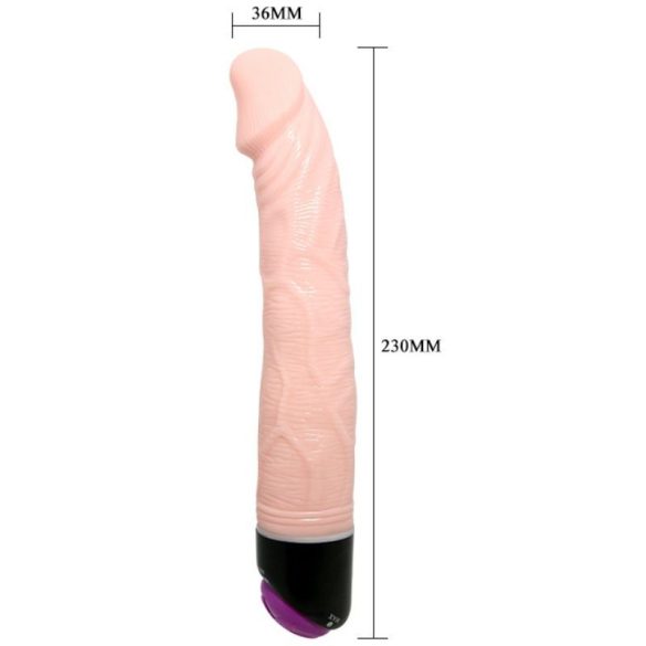 BAILE Adour – élethű, 23 cm-es vibrátor