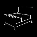 FETISH SUBMISSIVE – prémium ágykötöző szett neoprén béléssel