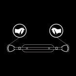 Fetish Submissive – puha bőr doggy style harnes