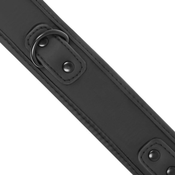 FETISH SUBMISSIVE - láncnyakörv prémium bőr béléssel