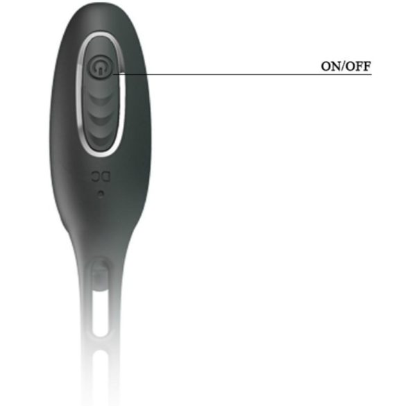 PRETTY LOVE – vibráló péniszgyűrűk kényeztető dugóval