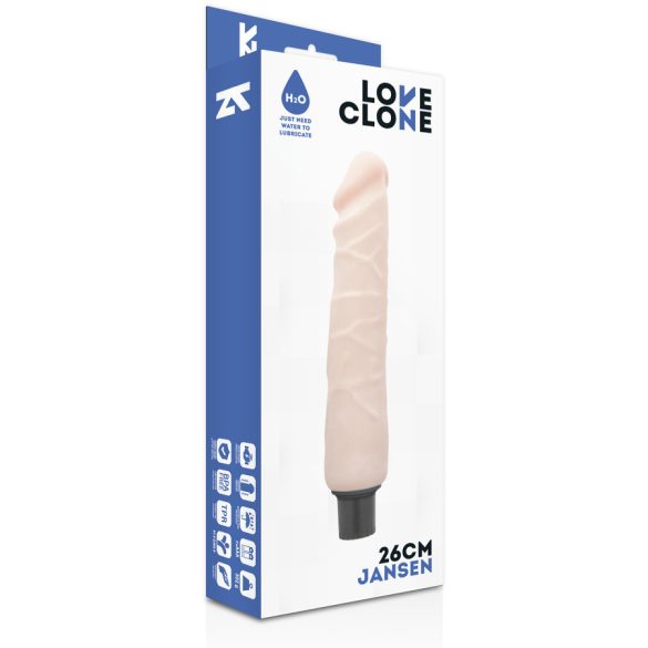 LOVECLONE – önkenő prémium vibrátor 26 cm hosszú