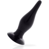 ADDICTED TOYS – prémium fekete anális dugó 14,5 cm