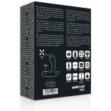 ADDICTED TOYS - vibráló análmasszírozó fekete
