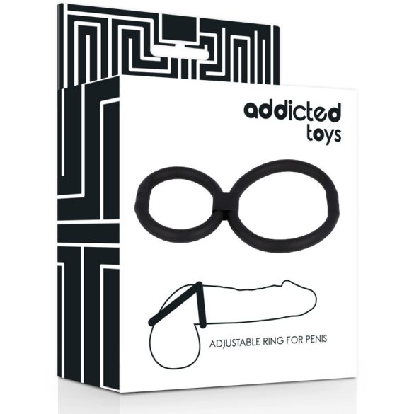 ADDICTED TOYS – állítható péniszgyűrűk prémium minőségben