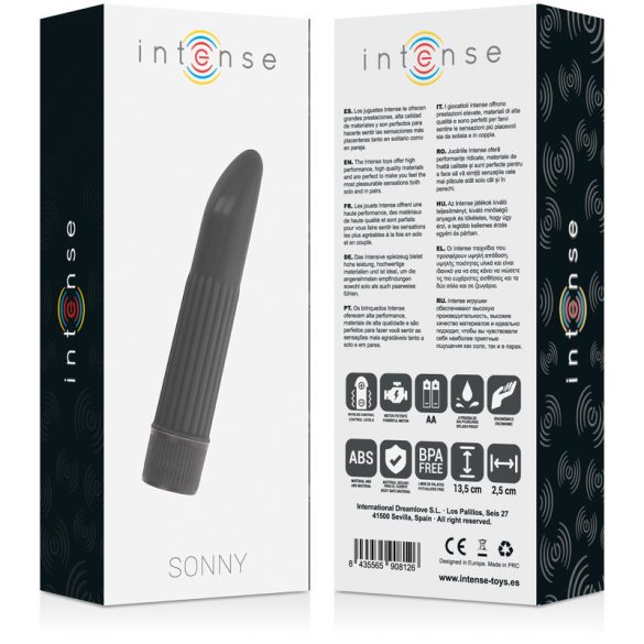 INTENSE - SONNY BLACK – prémium vibrátor érzéki felfedezéshez