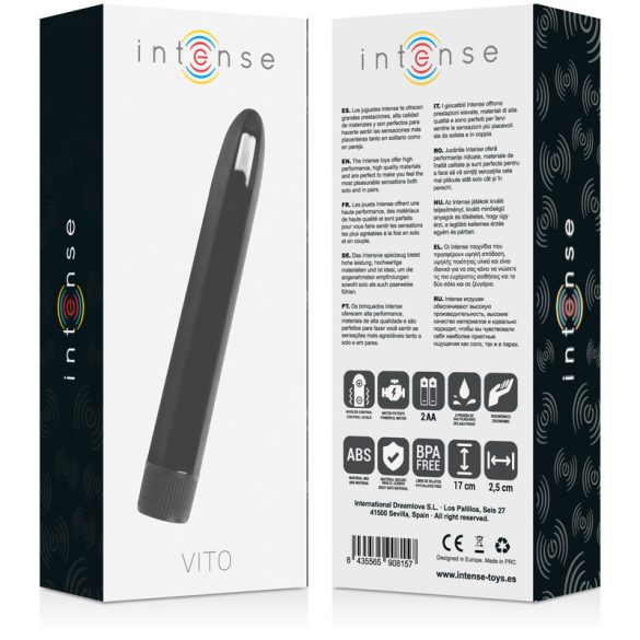 INTENSE – VITO BLACK prémium vibrátor