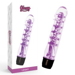   GLOSSY Lenny – prémium lila vibrátor érzéki élményekhez