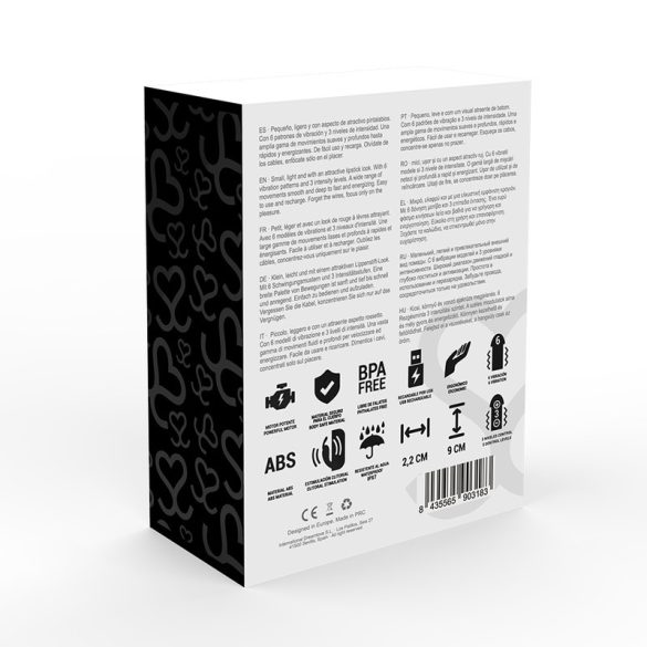 MORESSA Ivy – utazó vibrátor stimulátor, fekete