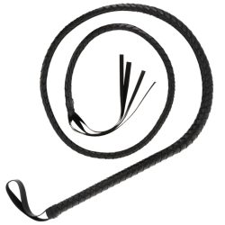 DARKNESS - prémium fekete bondage ostor 210 cm