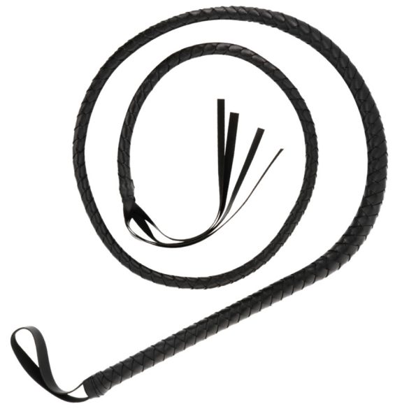 DARKNESS - prémium fekete bondage ostor 210 cm