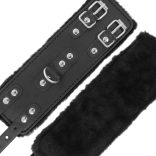 DARKNESS - állítható bőr bilincs puha béléssel