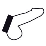 DARKNESS – bőr erekciós gyűrű prémium kényelemhez