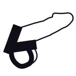 DARKNESS – bőrszíj pénisz és here számára