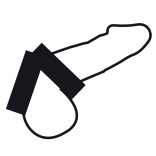 DARKNESS - kettős rugalmas péniszgyűrű