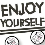 DARKNESS – nem tapadó fekete kötöző szalag 15M