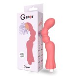 G-SPOT GoHah – prémium G-pontos vibrátor világos pirosban