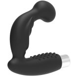 ADDICTED TOYS – újratölthető prosztata vibrátor, fekete