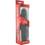 SEVEN CREATIONS – prémium fekete vibrátor 22 cm hosszú