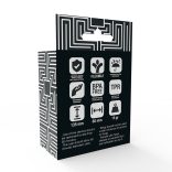 ADDICTED TOYS - dizájnos péniszgyűrűk szettje - füstszínű