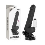 Basecock – valósághű vibrátor távirányítóval, 19,5 cm