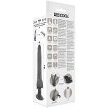 Basecock – valósághű vibrátor távirányítóval, 19 cm