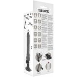 BASECOCK – valósághű vibrátor távirányítóval, 19,5 cm