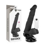 BASECOCK – élethű állítható távirányítós vibrátor 20 cm