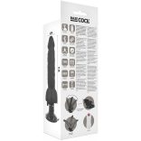 BASECOCK – élethű állítható távirányítós vibrátor 20 cm