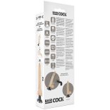 BASECOCK – élethű vibrátor 18,5 cm - intenzív izgatásra