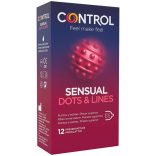CONTROL – érzéki pöttyök és vonalak 12 db-os készlet