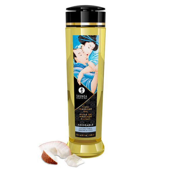SHUNGA - érzéki masszázsolaj 240 ml
