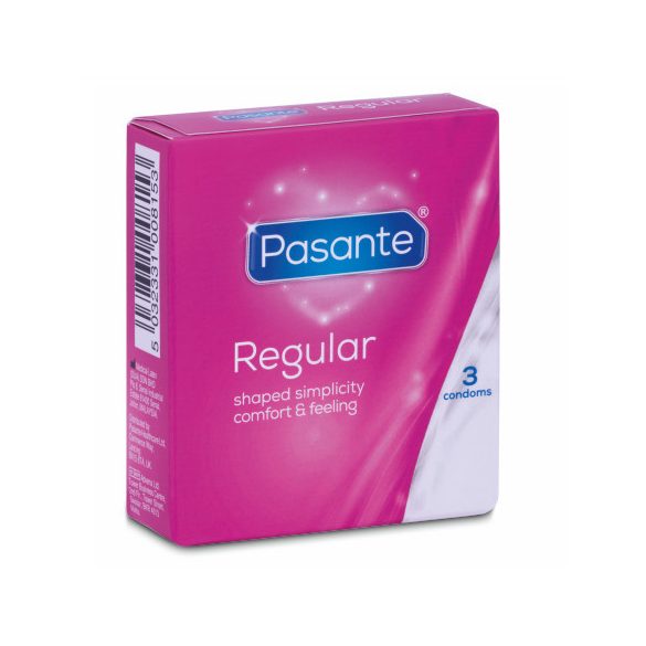 Pasante - normál méretű óvszer, 3 db