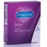 Pasante Thin Trim – prémium vékony óvszer, 3 darabos