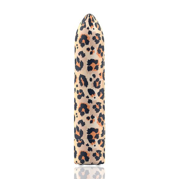 Custom Bullets - Leopard mágneses vibrátor 10 erősséggel