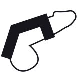 DARKNESS - állítható bőr pénisz- és heregyűrű