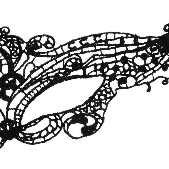 COQUETTE CHIC DESIRE – fekete csipke szexi maszk