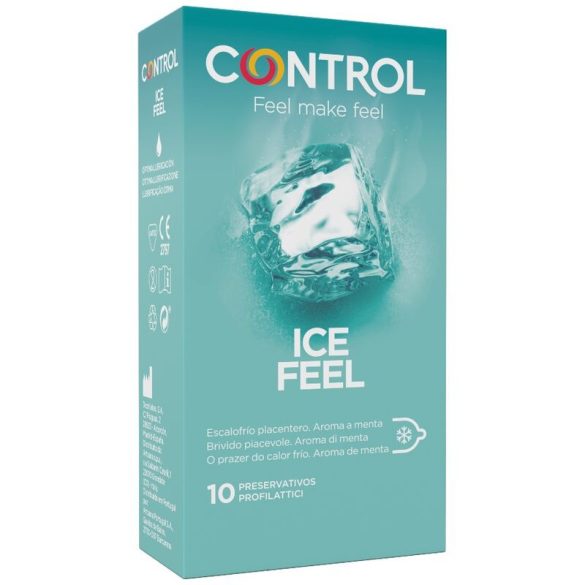 Control Ice Feel – hűsítő hatású intim zselé 10 db